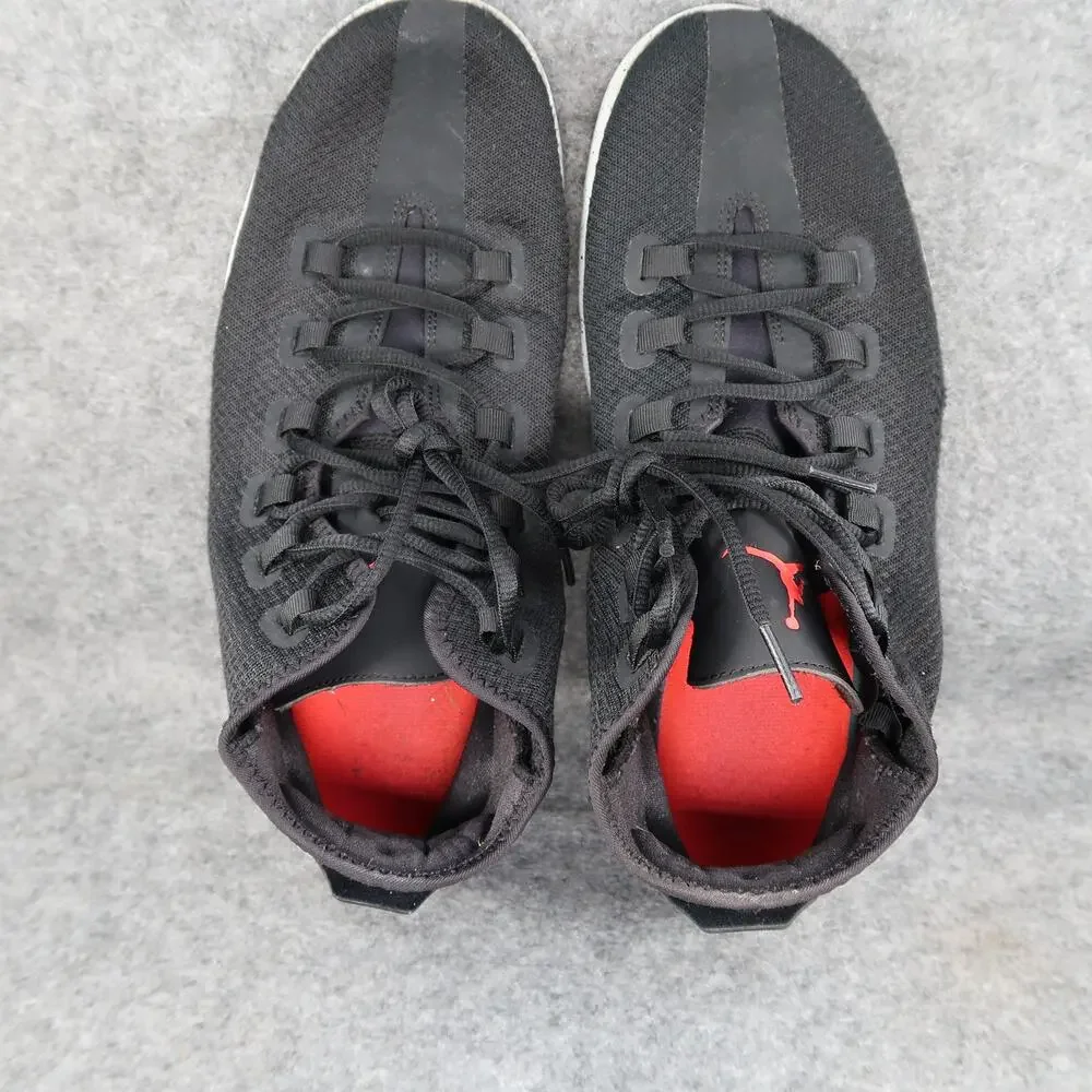 Nike Shoes Mens 12 Air Jordan Sneakers Reveal Basketball Trainers Black Athletic